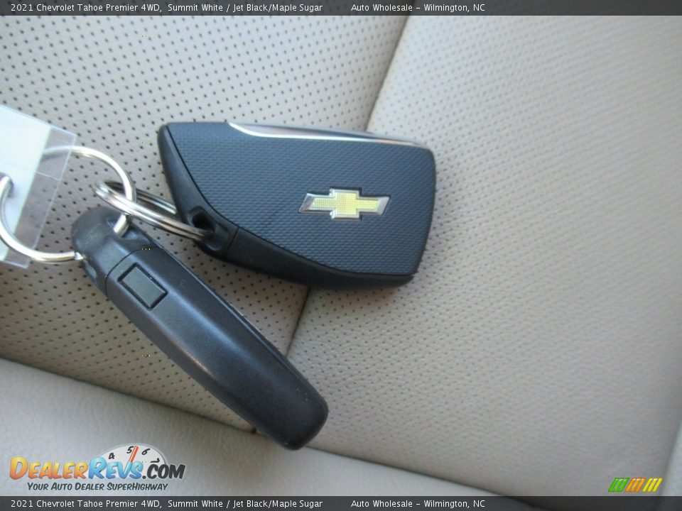 2021 Chevrolet Tahoe Premier 4WD Summit White / Jet Black/Maple Sugar Photo #20