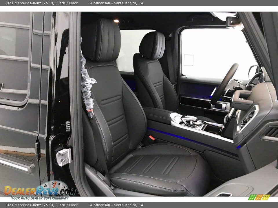 2021 Mercedes-Benz G 550 Black / Black Photo #5