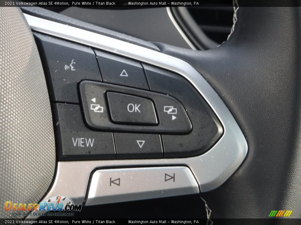 2021 Volkswagen Atlas SE 4Motion Steering Wheel Photo #9