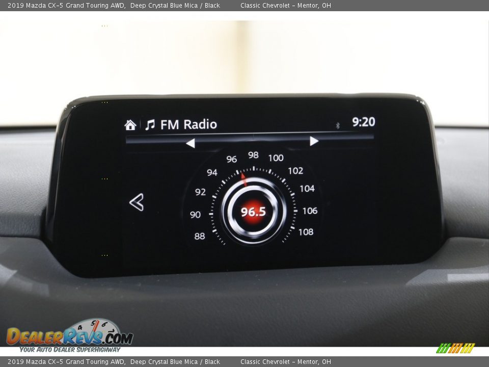 2019 Mazda CX-5 Grand Touring AWD Deep Crystal Blue Mica / Black Photo #11