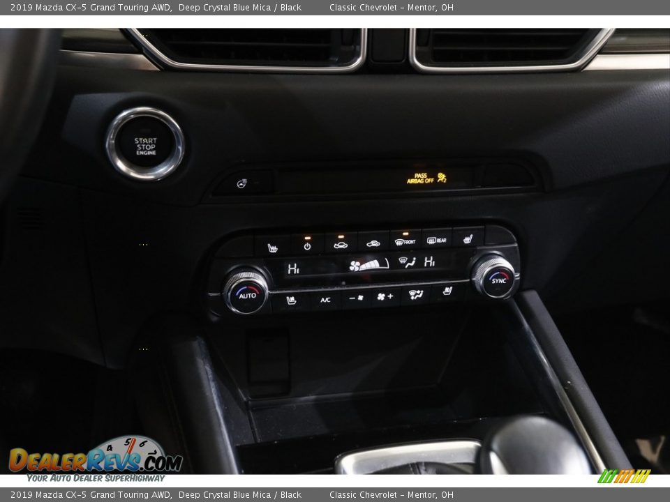 2019 Mazda CX-5 Grand Touring AWD Deep Crystal Blue Mica / Black Photo #13
