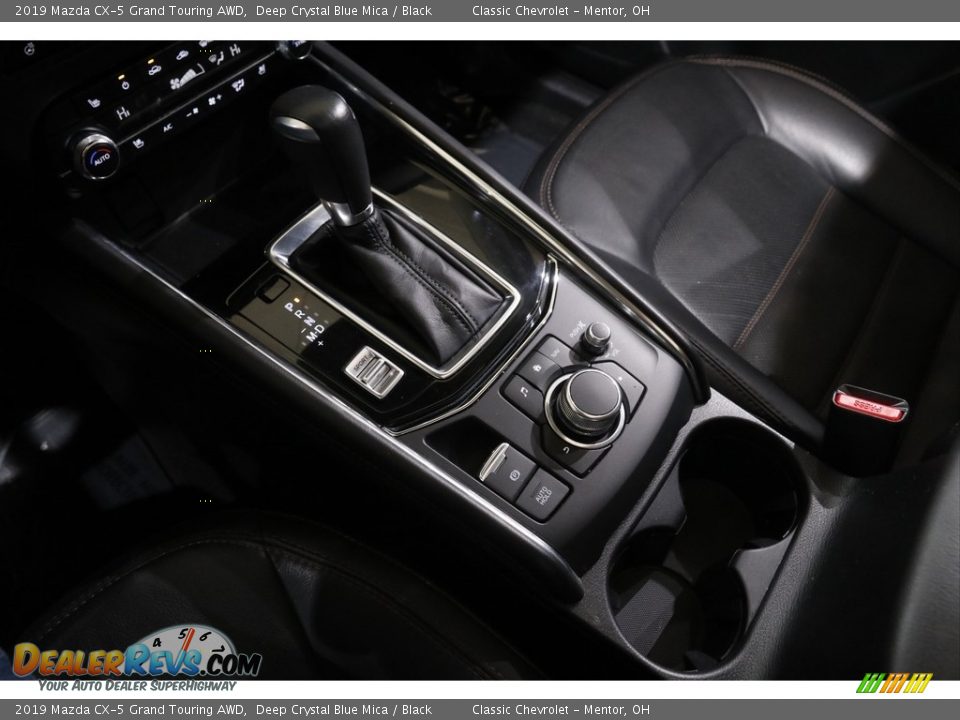 2019 Mazda CX-5 Grand Touring AWD Deep Crystal Blue Mica / Black Photo #14