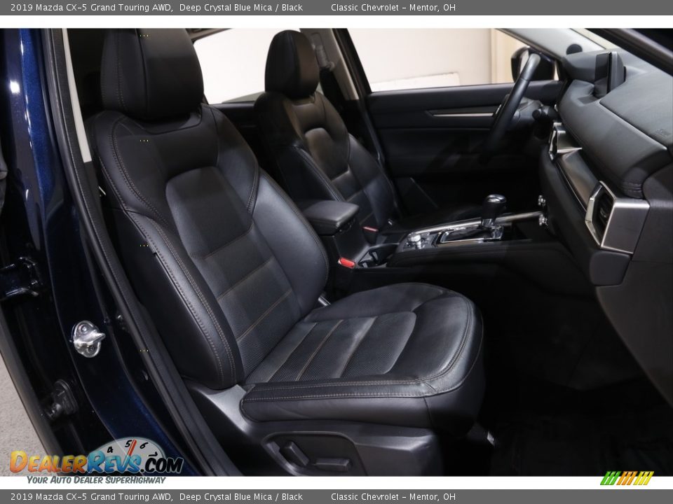 2019 Mazda CX-5 Grand Touring AWD Deep Crystal Blue Mica / Black Photo #15