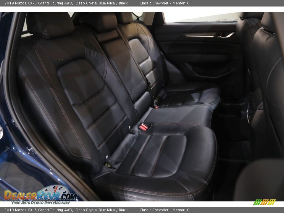 2019 Mazda CX-5 Grand Touring AWD Deep Crystal Blue Mica / Black Photo #16