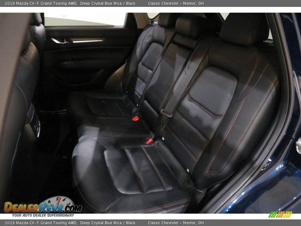 2019 Mazda CX-5 Grand Touring AWD Deep Crystal Blue Mica / Black Photo #17