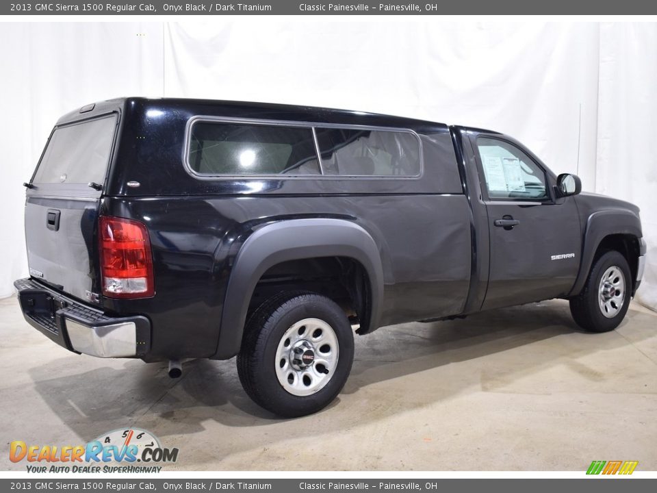 2013 GMC Sierra 1500 Regular Cab Onyx Black / Dark Titanium Photo #2