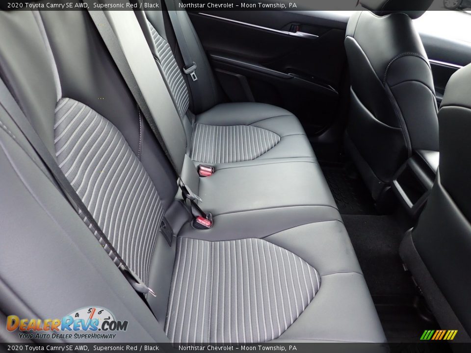 2020 Toyota Camry SE AWD Supersonic Red / Black Photo #17