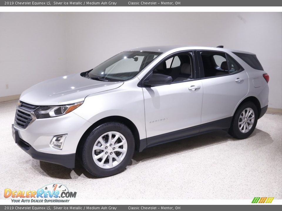 2019 Chevrolet Equinox LS Silver Ice Metallic / Medium Ash Gray Photo #3