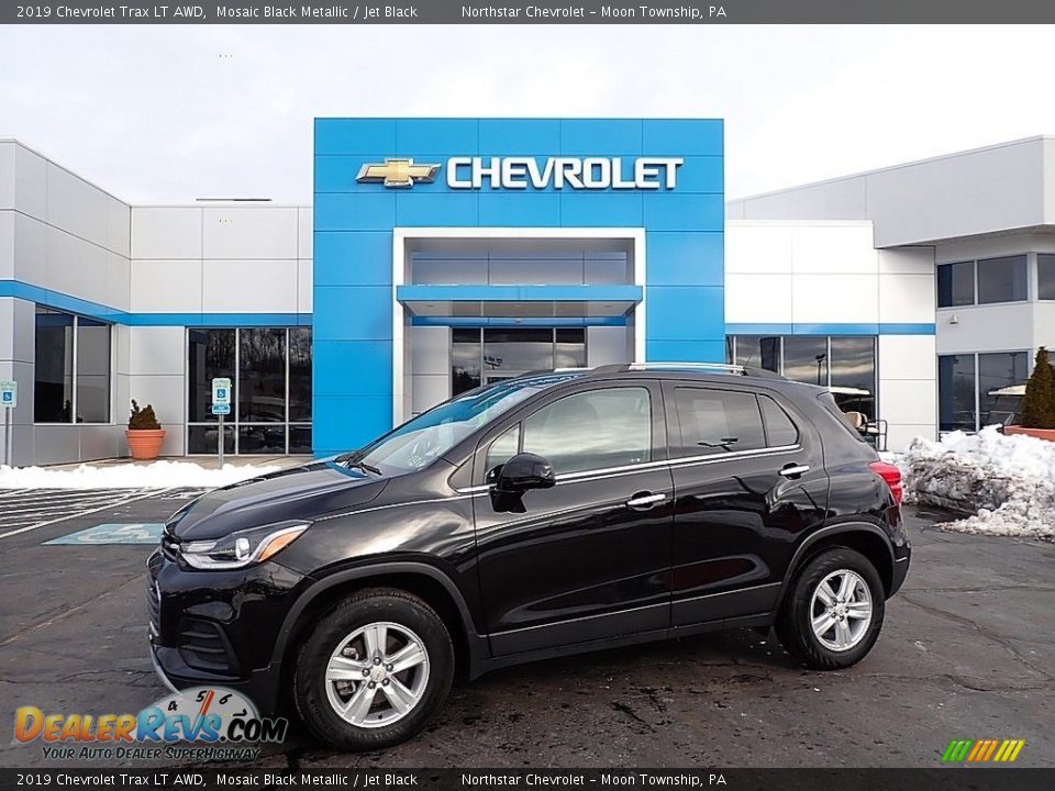 2019 Chevrolet Trax LT AWD Mosaic Black Metallic / Jet Black Photo #1