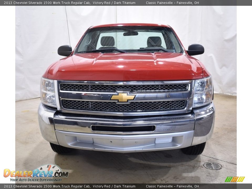 2013 Chevrolet Silverado 1500 Work Truck Regular Cab Victory Red / Dark Titanium Photo #4