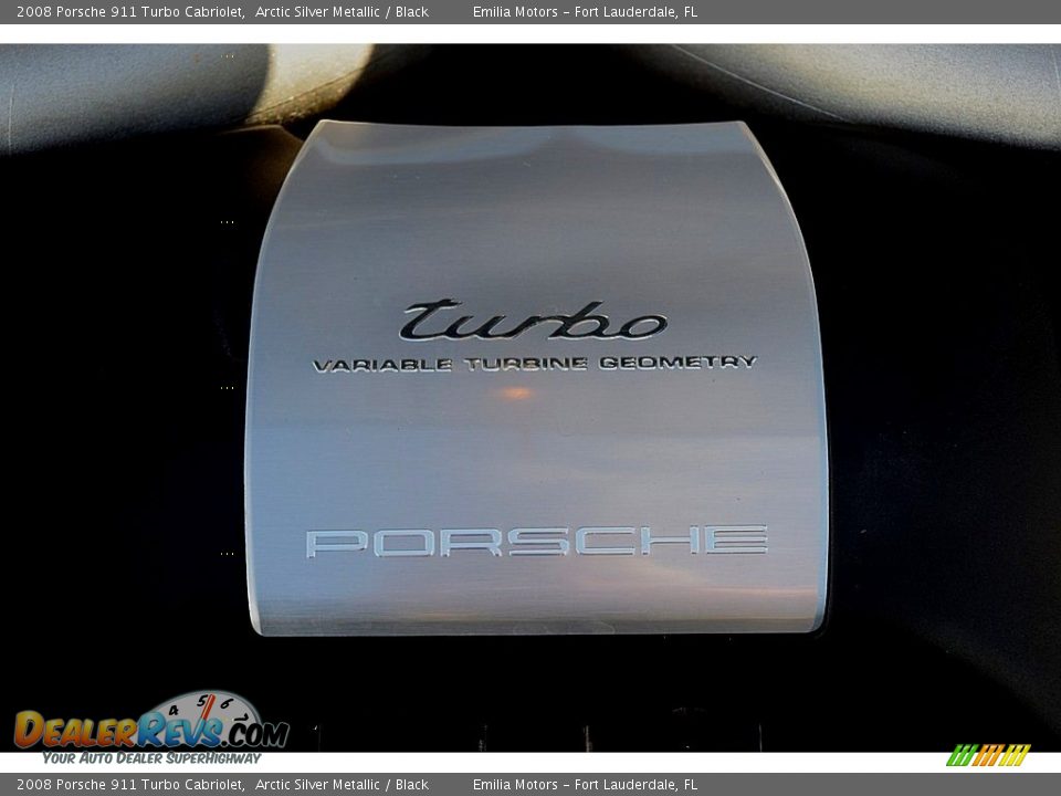 Info Tag of 2008 Porsche 911 Turbo Cabriolet Photo #39