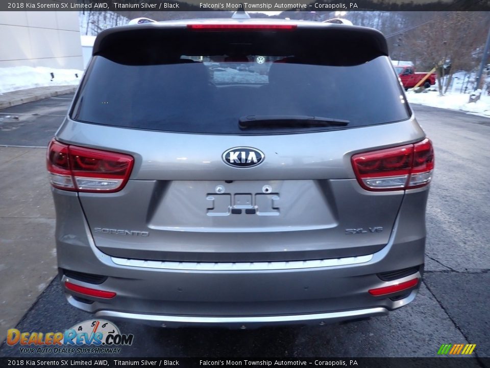 2018 Kia Sorento SX Limited AWD Titanium Silver / Black Photo #3