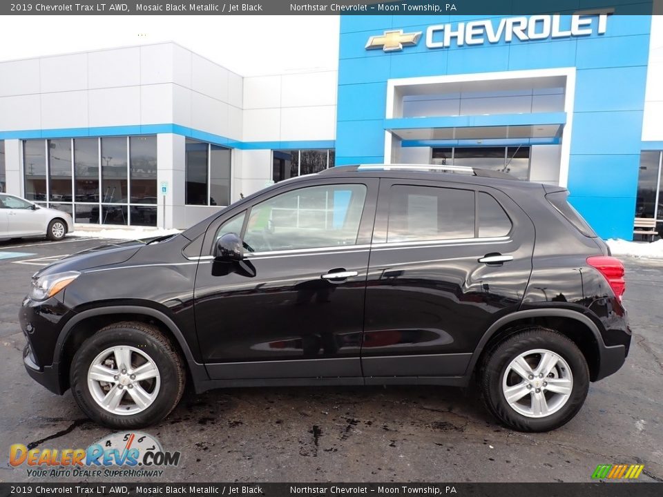 2019 Chevrolet Trax LT AWD Mosaic Black Metallic / Jet Black Photo #3