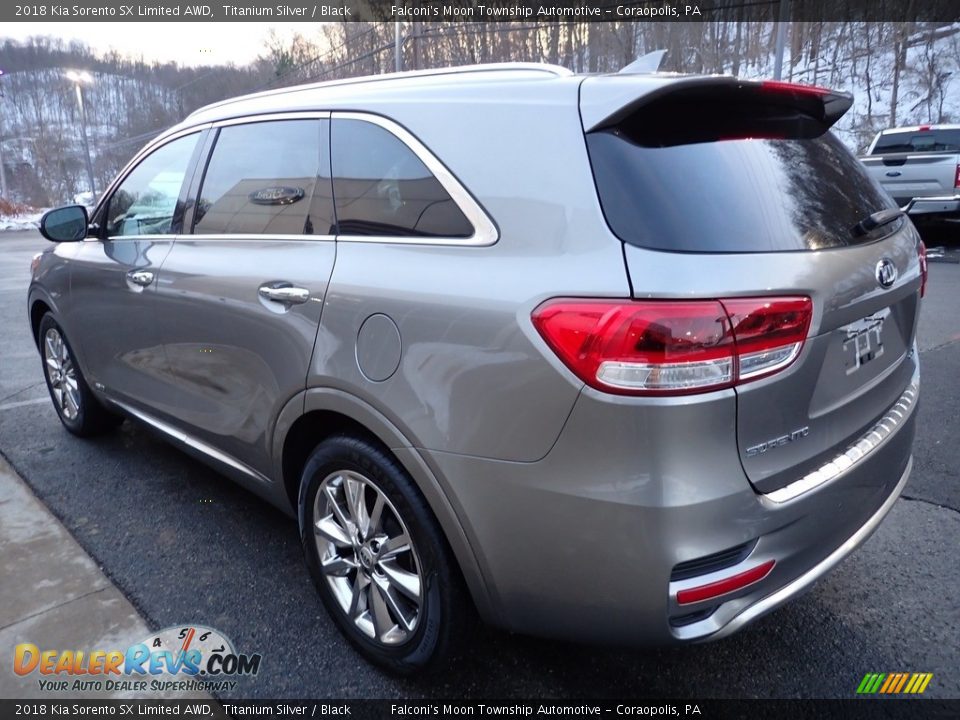 2018 Kia Sorento SX Limited AWD Titanium Silver / Black Photo #5