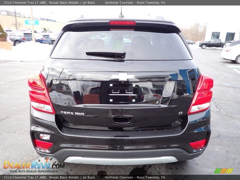 2019 Chevrolet Trax LT AWD Mosaic Black Metallic / Jet Black Photo #6