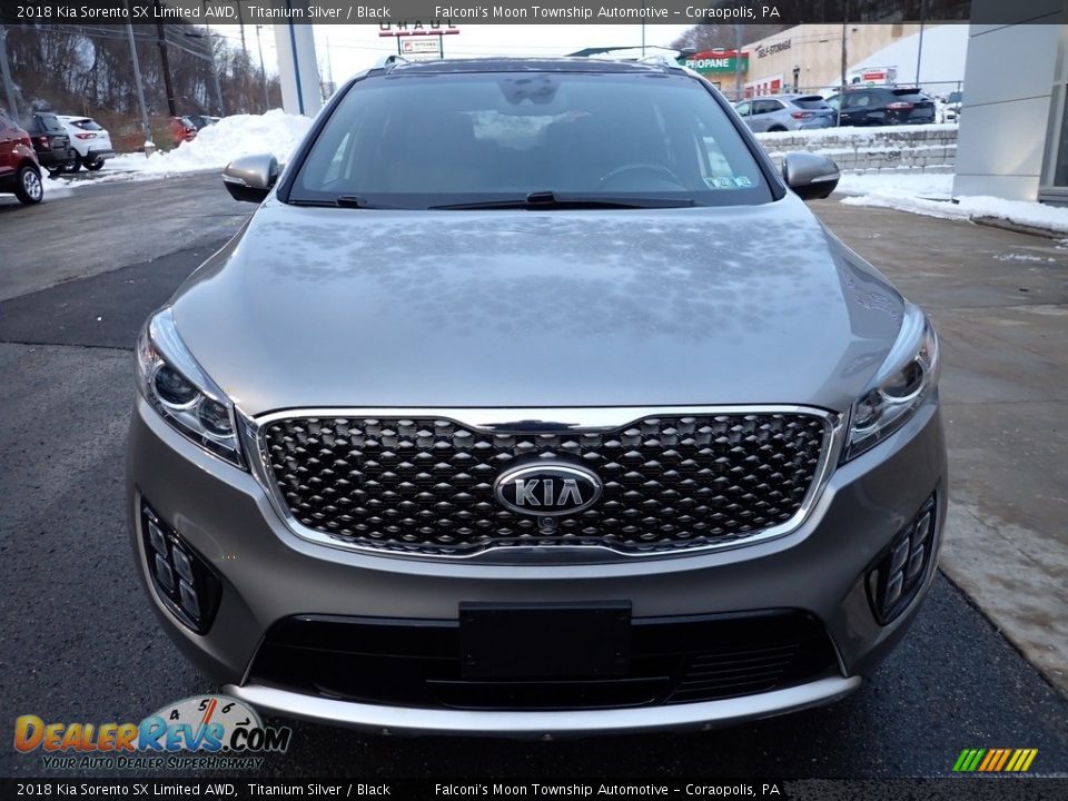 2018 Kia Sorento SX Limited AWD Titanium Silver / Black Photo #8