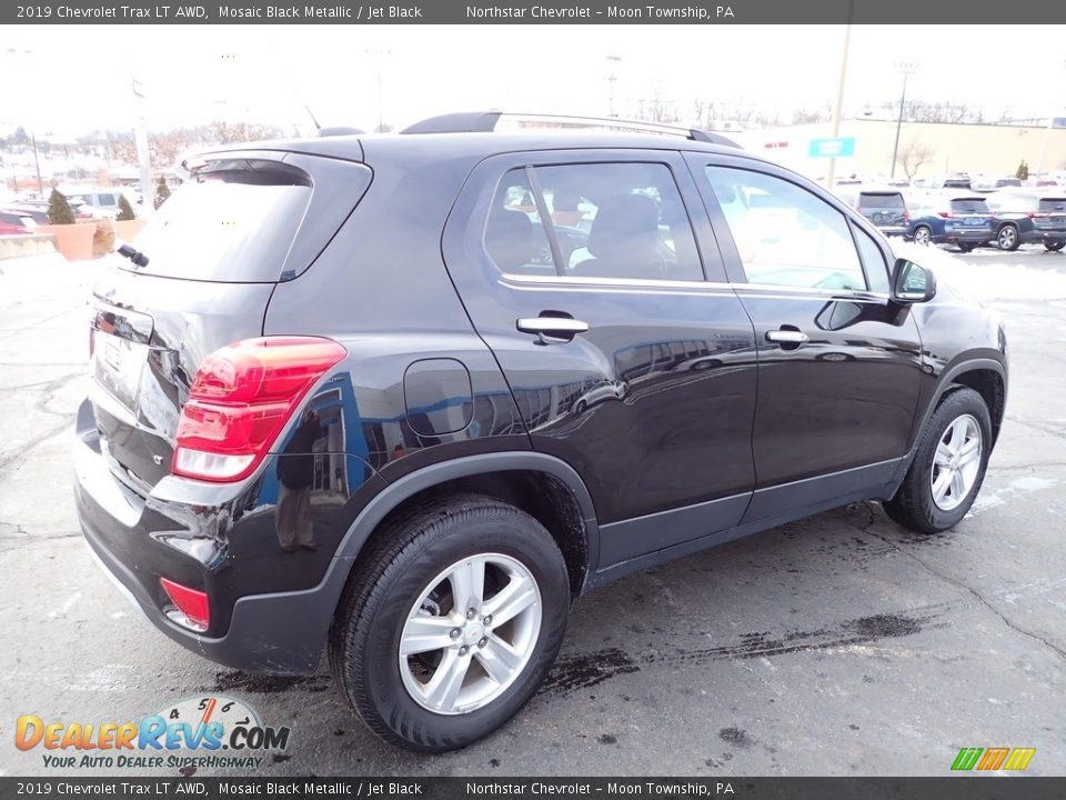 2019 Chevrolet Trax LT AWD Mosaic Black Metallic / Jet Black Photo #9