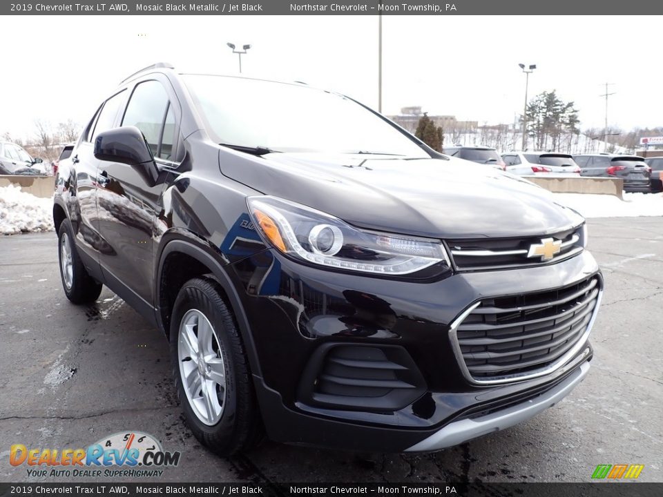 2019 Chevrolet Trax LT AWD Mosaic Black Metallic / Jet Black Photo #12