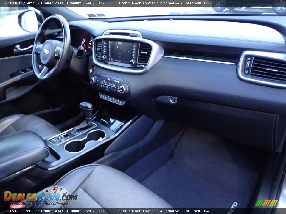 Dashboard of 2018 Kia Sorento SX Limited AWD Photo #12