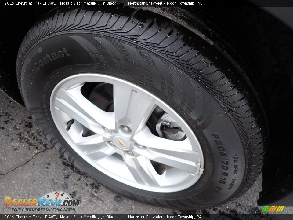 2019 Chevrolet Trax LT AWD Mosaic Black Metallic / Jet Black Photo #14
