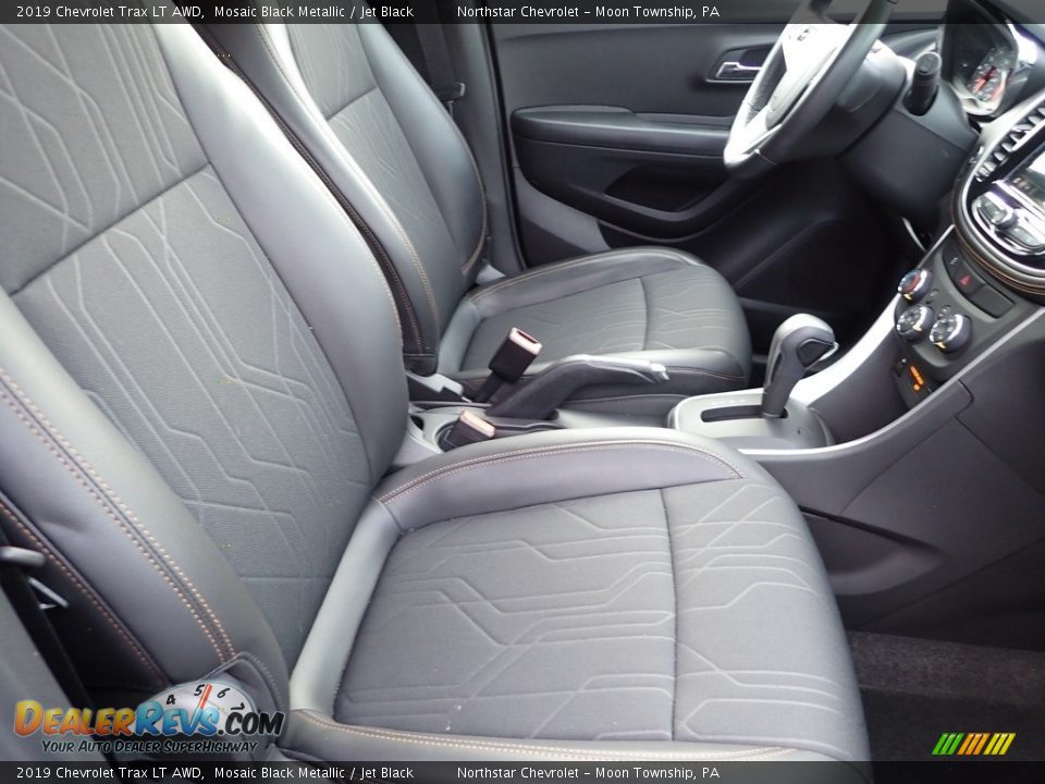 2019 Chevrolet Trax LT AWD Mosaic Black Metallic / Jet Black Photo #15