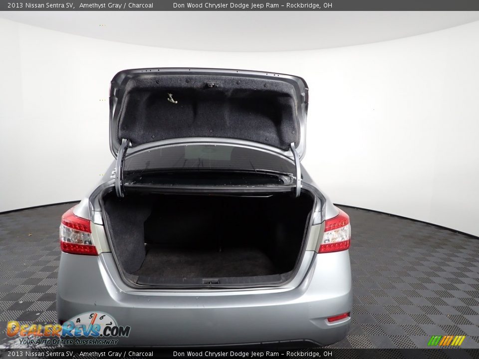 2013 Nissan Sentra SV Amethyst Gray / Charcoal Photo #10