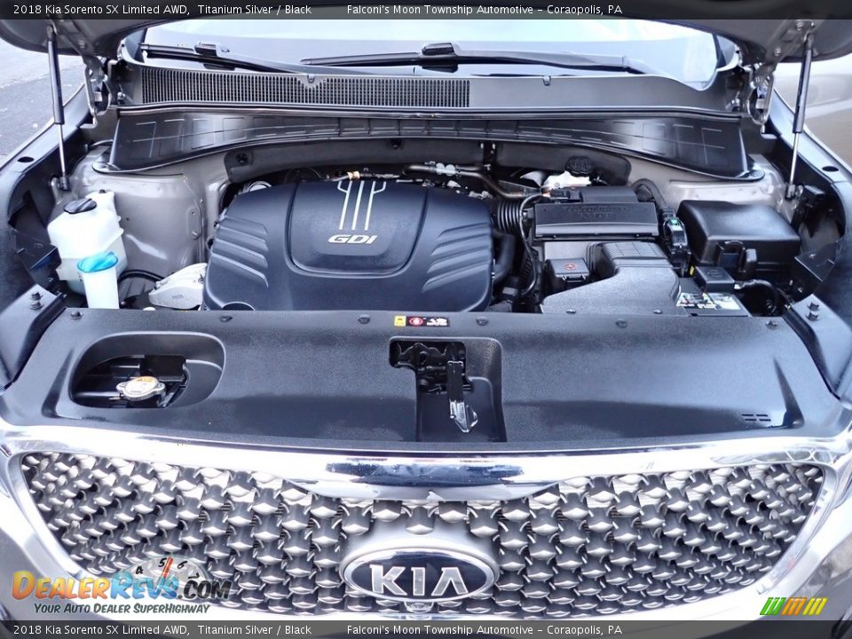 2018 Kia Sorento SX Limited AWD 3.3 Liter GDI DOHC 24-Valve CVVT V6 Engine Photo #30