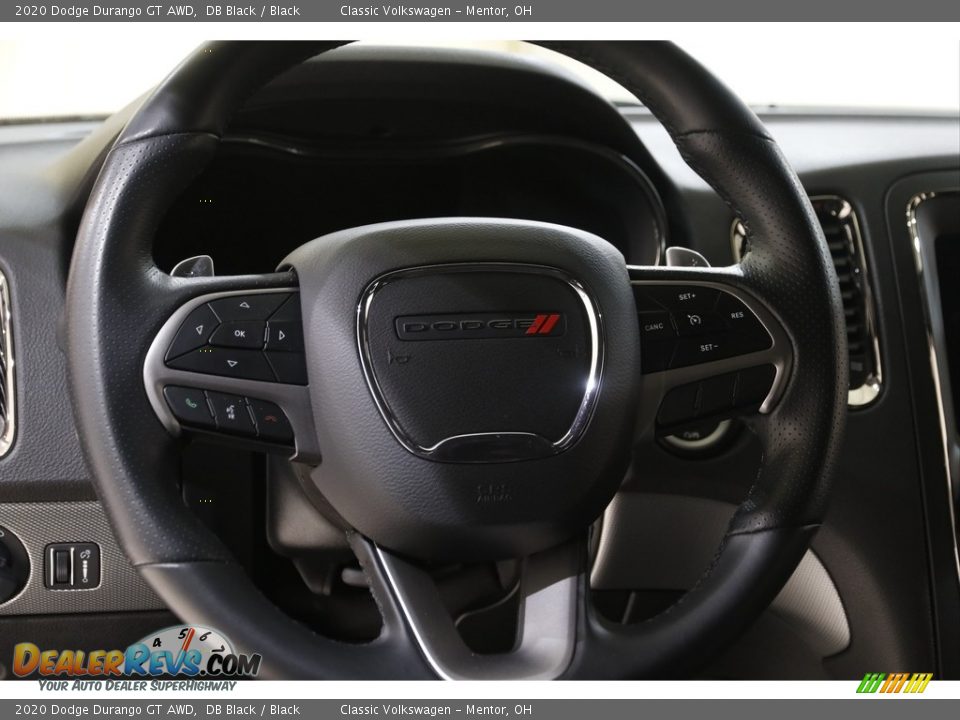 2020 Dodge Durango GT AWD DB Black / Black Photo #7
