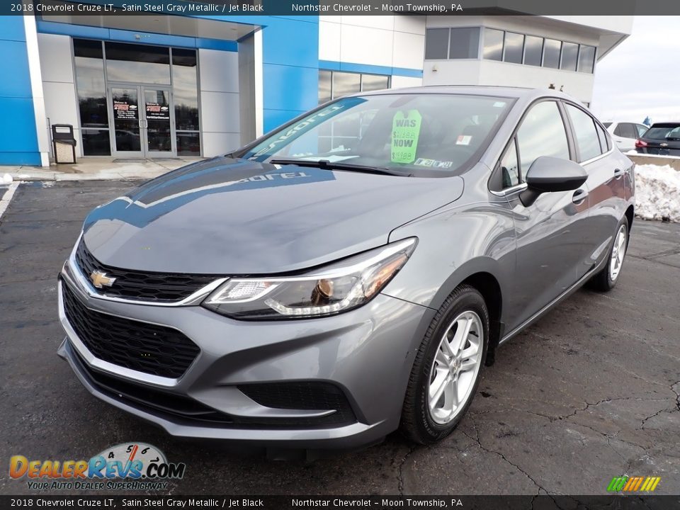2018 Chevrolet Cruze LT Satin Steel Gray Metallic / Jet Black Photo #2