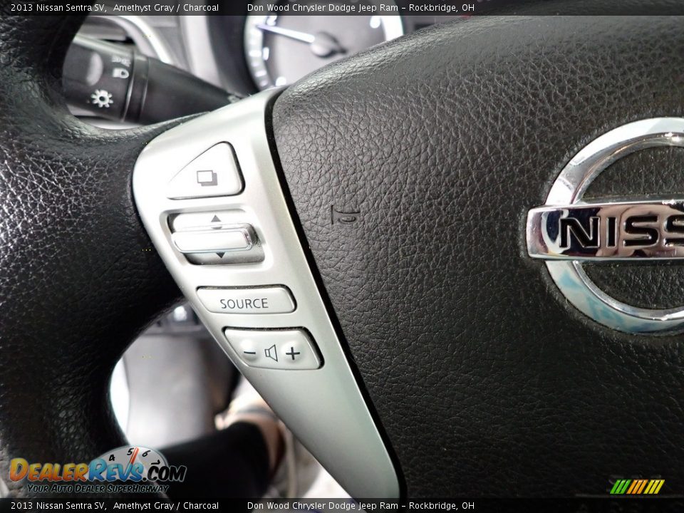 2013 Nissan Sentra SV Amethyst Gray / Charcoal Photo #18
