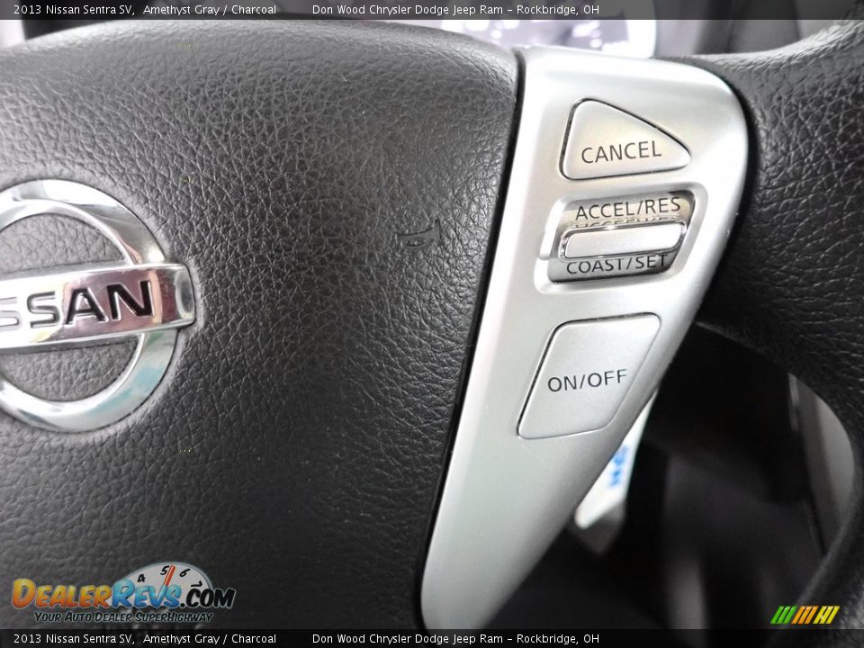 2013 Nissan Sentra SV Amethyst Gray / Charcoal Photo #19