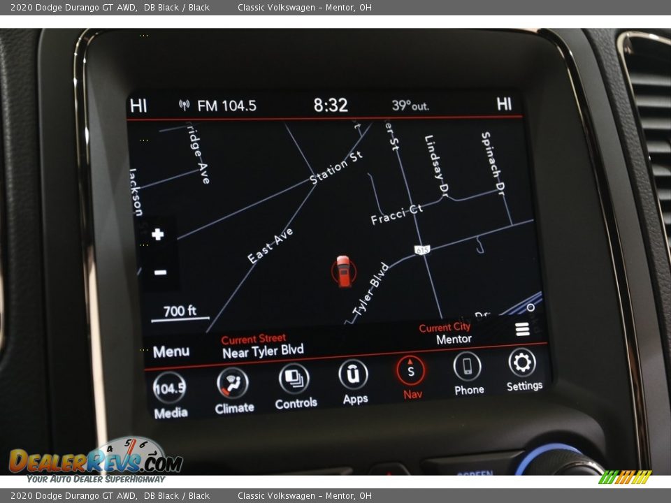 2020 Dodge Durango GT AWD DB Black / Black Photo #12