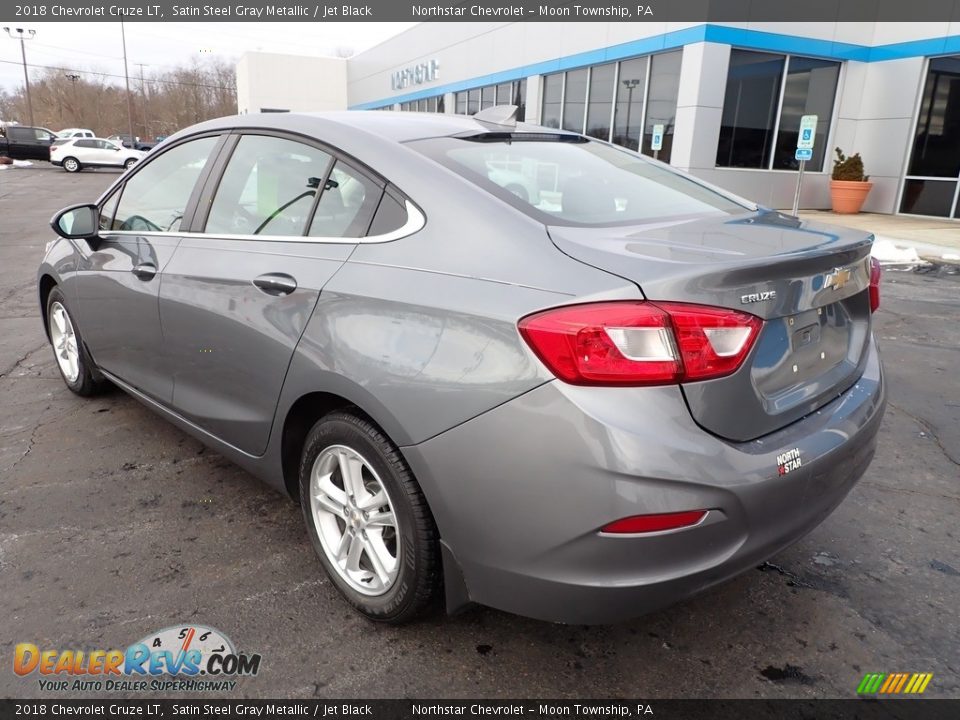 2018 Chevrolet Cruze LT Satin Steel Gray Metallic / Jet Black Photo #4