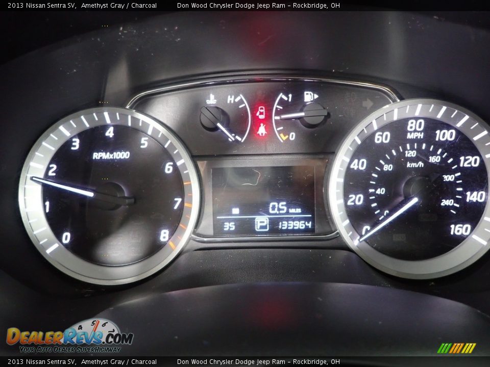 2013 Nissan Sentra SV Amethyst Gray / Charcoal Photo #20