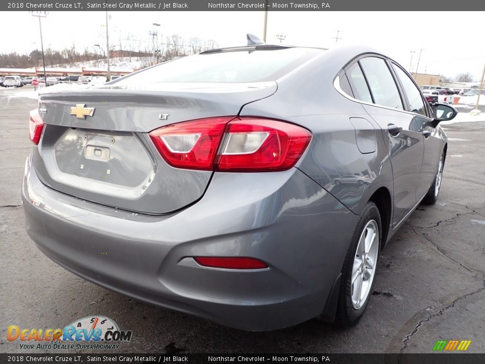 2018 Chevrolet Cruze LT Satin Steel Gray Metallic / Jet Black Photo #8