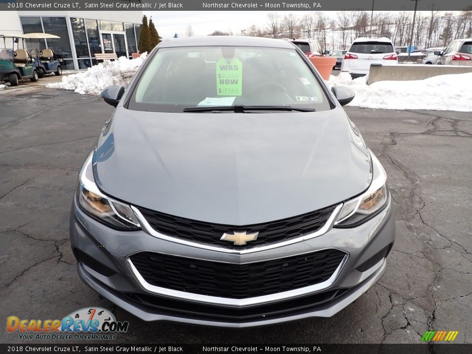 2018 Chevrolet Cruze LT Satin Steel Gray Metallic / Jet Black Photo #13