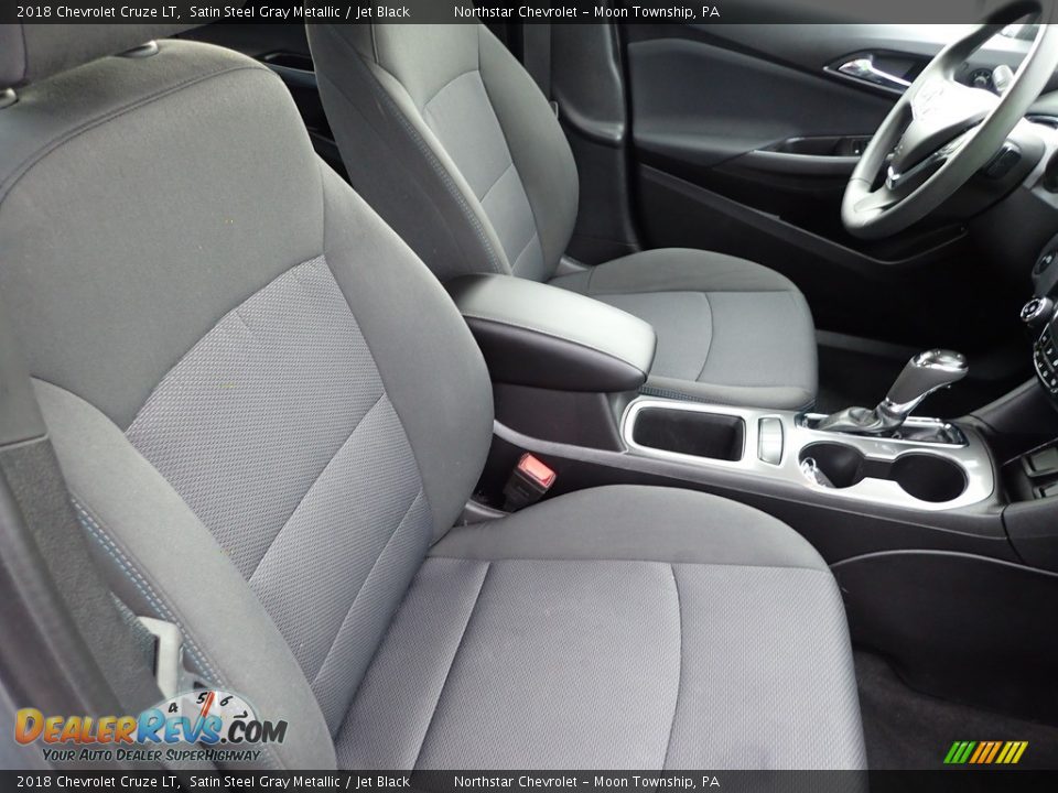 2018 Chevrolet Cruze LT Satin Steel Gray Metallic / Jet Black Photo #15