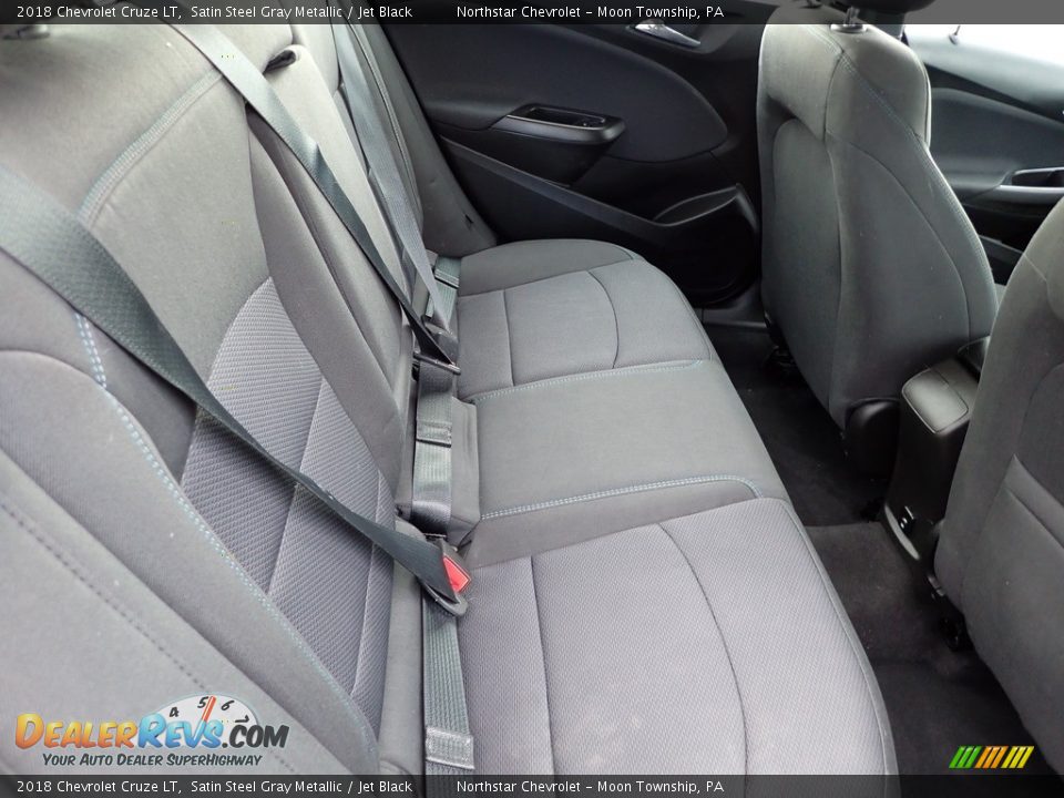 2018 Chevrolet Cruze LT Satin Steel Gray Metallic / Jet Black Photo #18