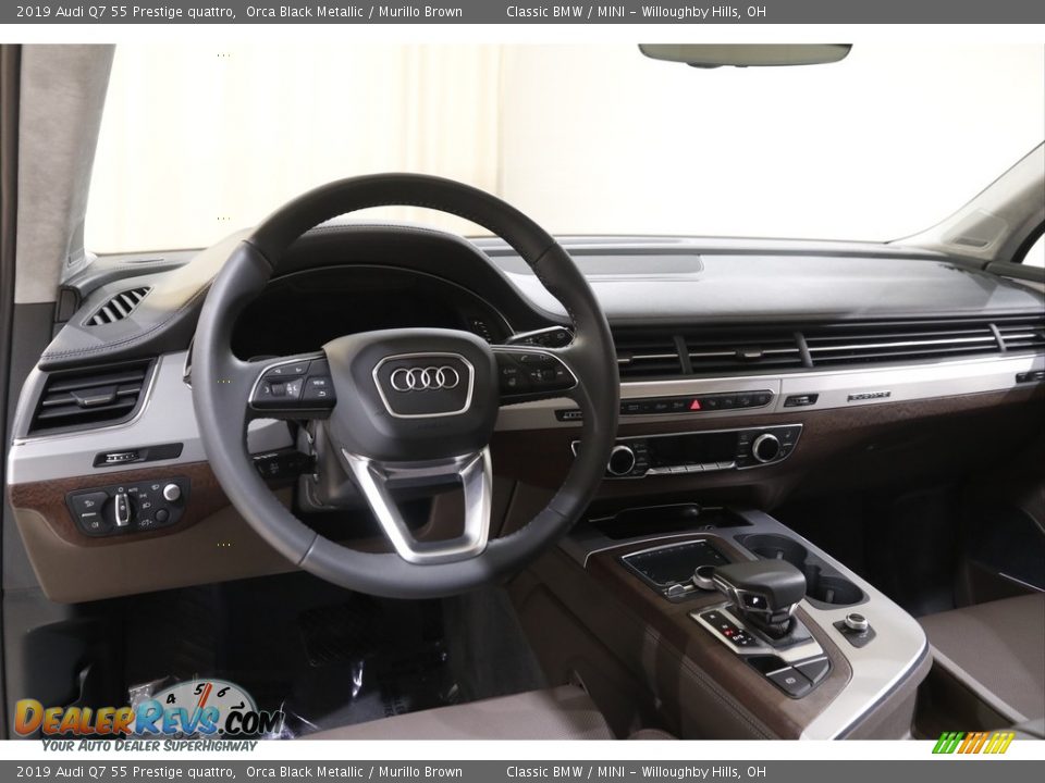 Dashboard of 2019 Audi Q7 55 Prestige quattro Photo #6