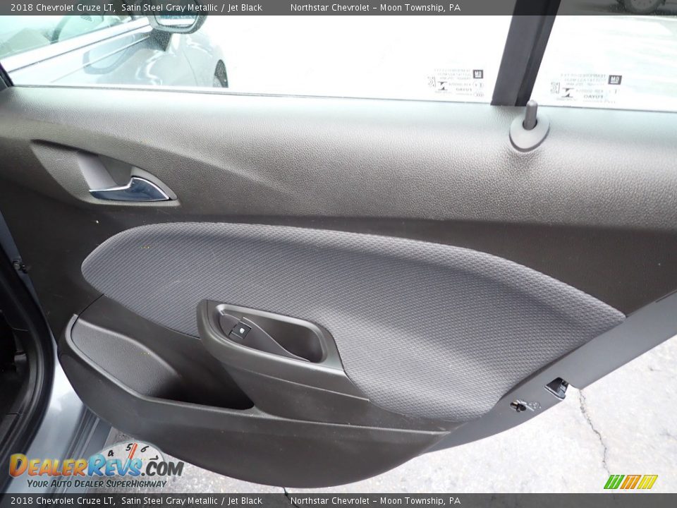 2018 Chevrolet Cruze LT Satin Steel Gray Metallic / Jet Black Photo #19