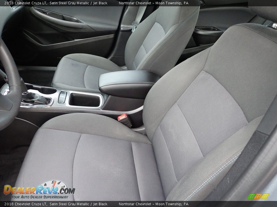 2018 Chevrolet Cruze LT Satin Steel Gray Metallic / Jet Black Photo #20
