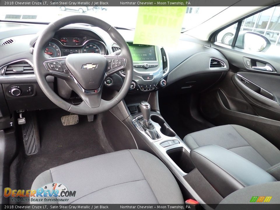 2018 Chevrolet Cruze LT Satin Steel Gray Metallic / Jet Black Photo #22
