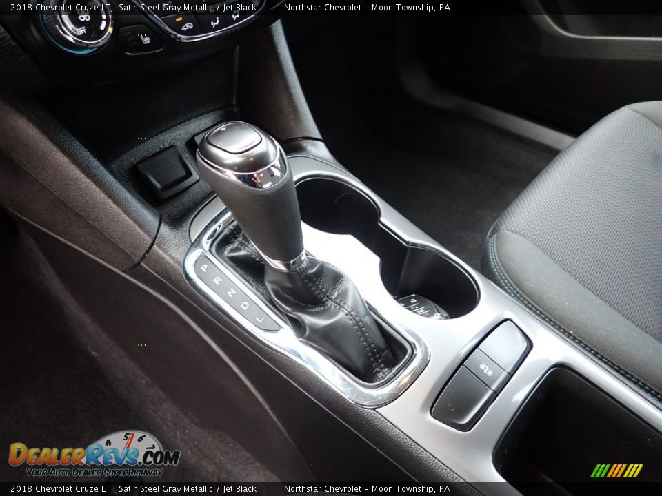 2018 Chevrolet Cruze LT Satin Steel Gray Metallic / Jet Black Photo #26