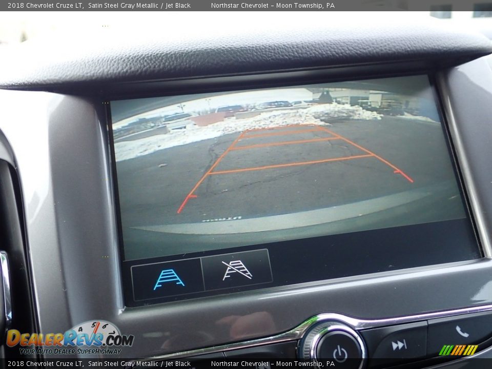 2018 Chevrolet Cruze LT Satin Steel Gray Metallic / Jet Black Photo #30