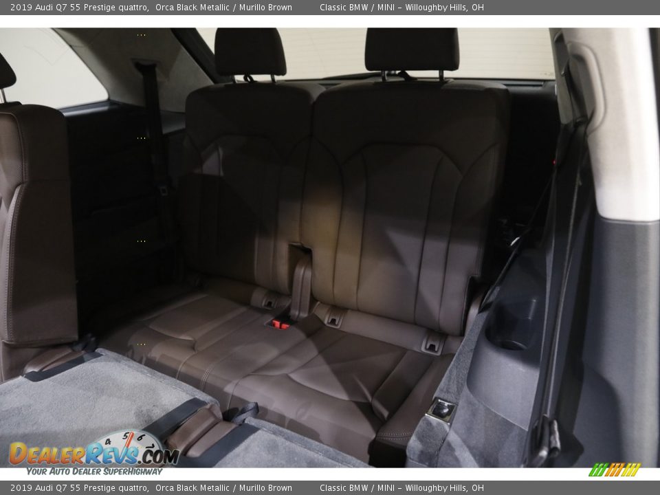 Rear Seat of 2019 Audi Q7 55 Prestige quattro Photo #20