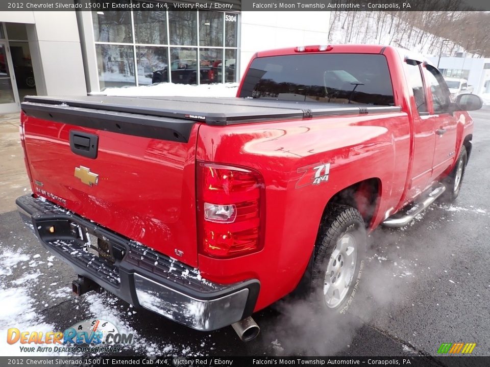 2012 Chevrolet Silverado 1500 LT Extended Cab 4x4 Victory Red / Ebony Photo #2