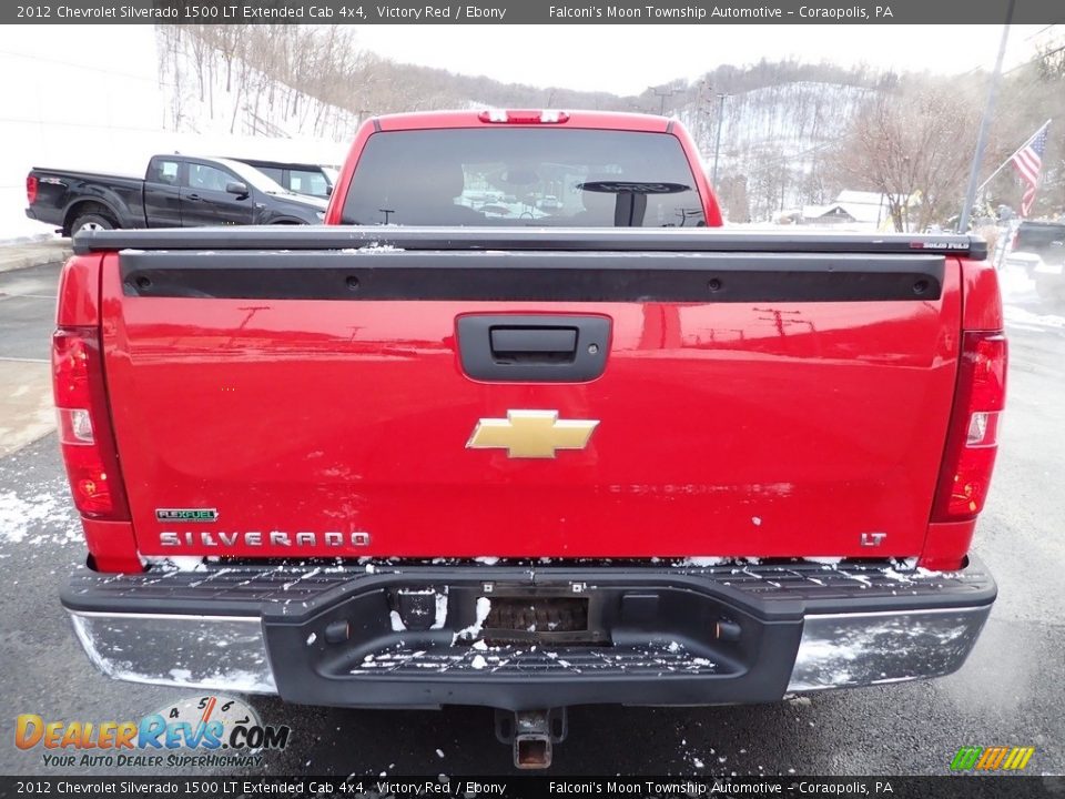 2012 Chevrolet Silverado 1500 LT Extended Cab 4x4 Victory Red / Ebony Photo #3