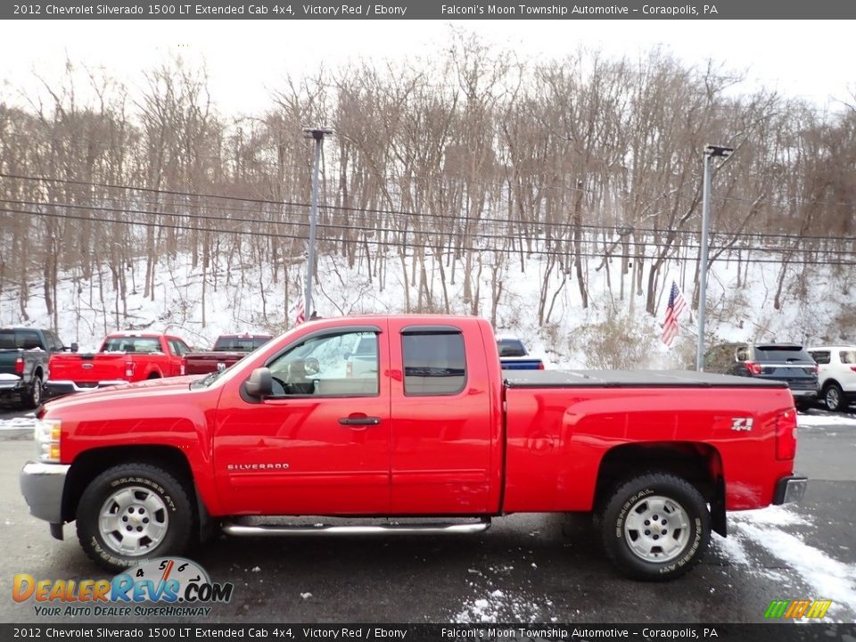 2012 Chevrolet Silverado 1500 LT Extended Cab 4x4 Victory Red / Ebony Photo #5