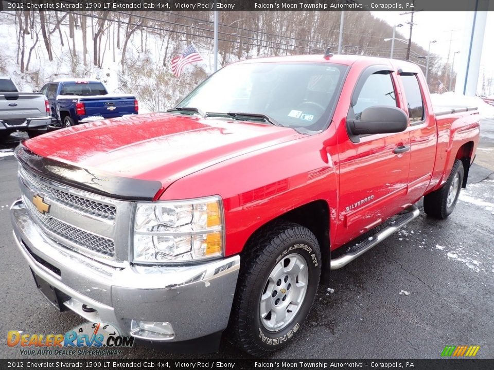 2012 Chevrolet Silverado 1500 LT Extended Cab 4x4 Victory Red / Ebony Photo #6