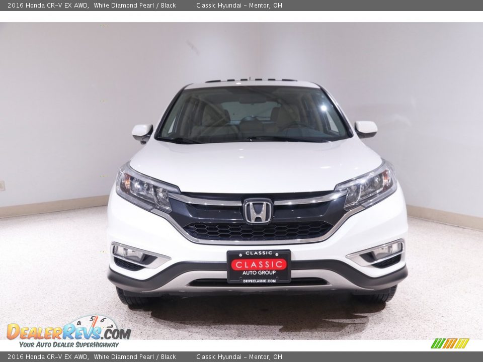 2016 Honda CR-V EX AWD White Diamond Pearl / Black Photo #2